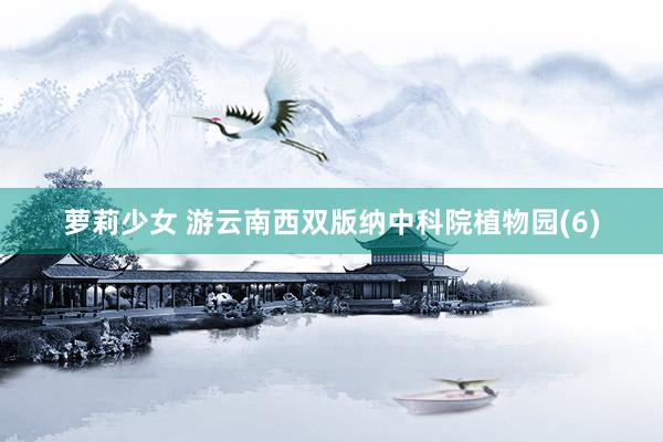 萝莉少女 游云南西双版纳中科院植物园(6)