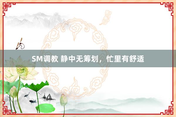 SM调教 静中无筹划，忙里有舒适